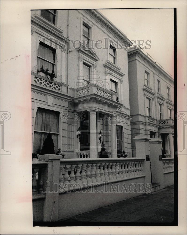 1989 Press Photo Abbey Court Hotel London Notting Hill - Historic Images