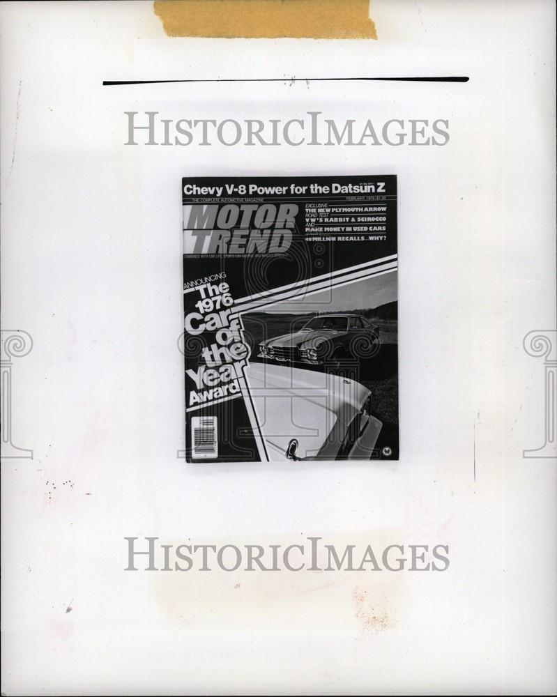 1975 Press Photo Motor Trend magazine&#39;s selections - Historic Images