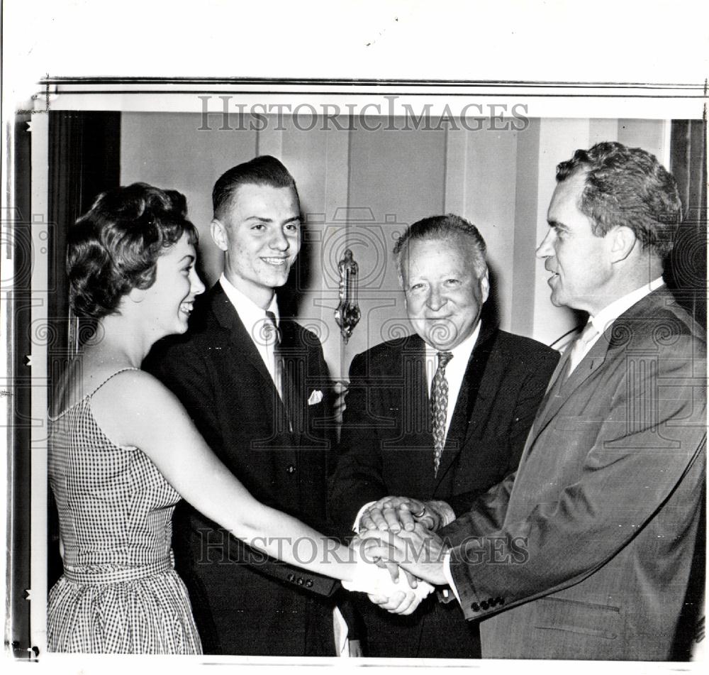 Press Photo Richard Nixon - Historic Images