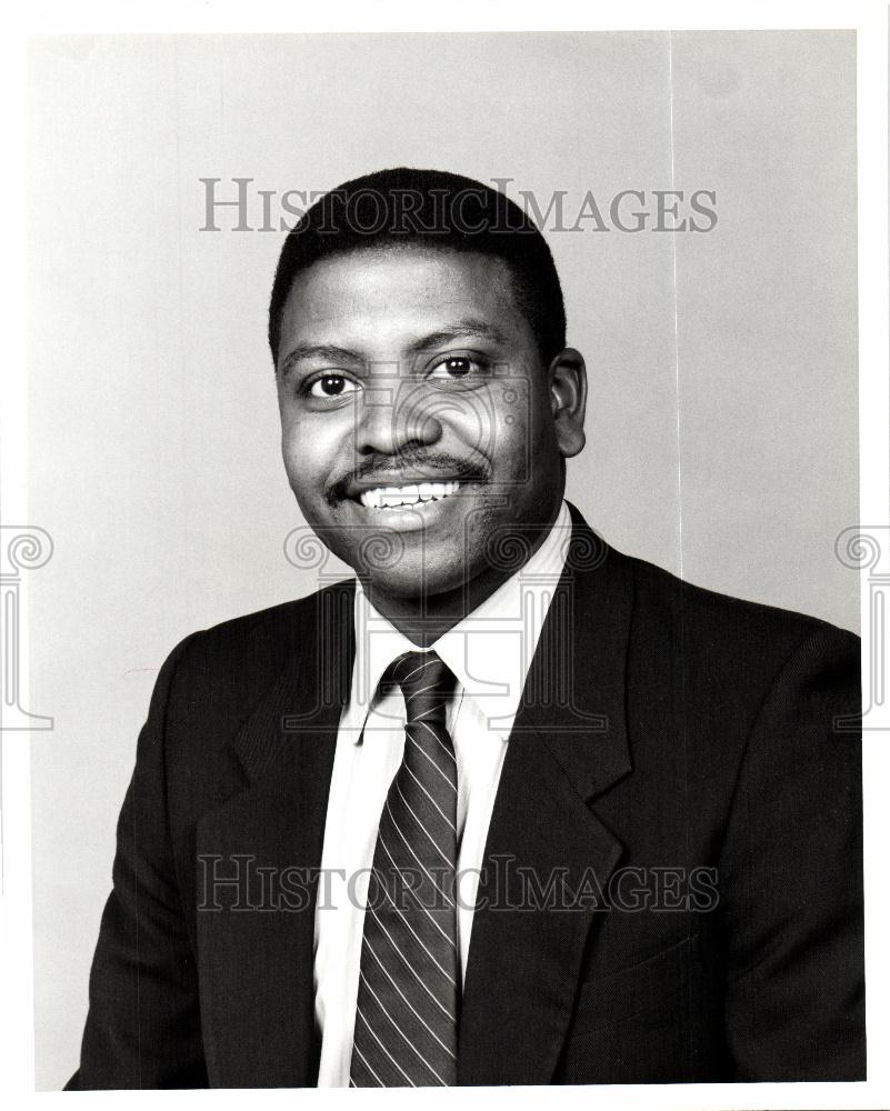 1988 Press Photo Frank Dawkins Power 96 WDVD - Historic Images