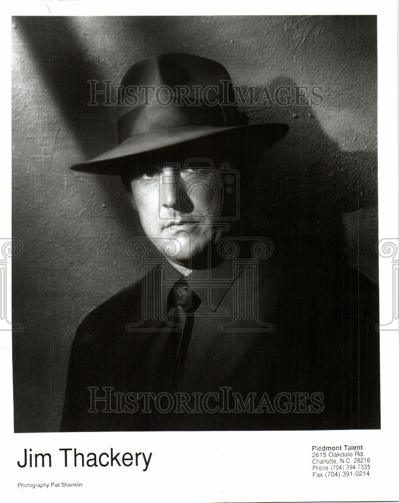 1992 Press Photo JIMMY THACKERY American blues singer - Historic Images