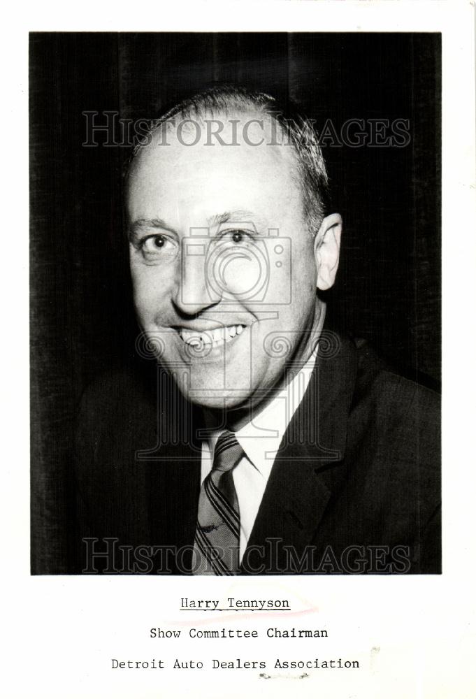 Press Photo Harry Tennyson Chairman DADA - Historic Images