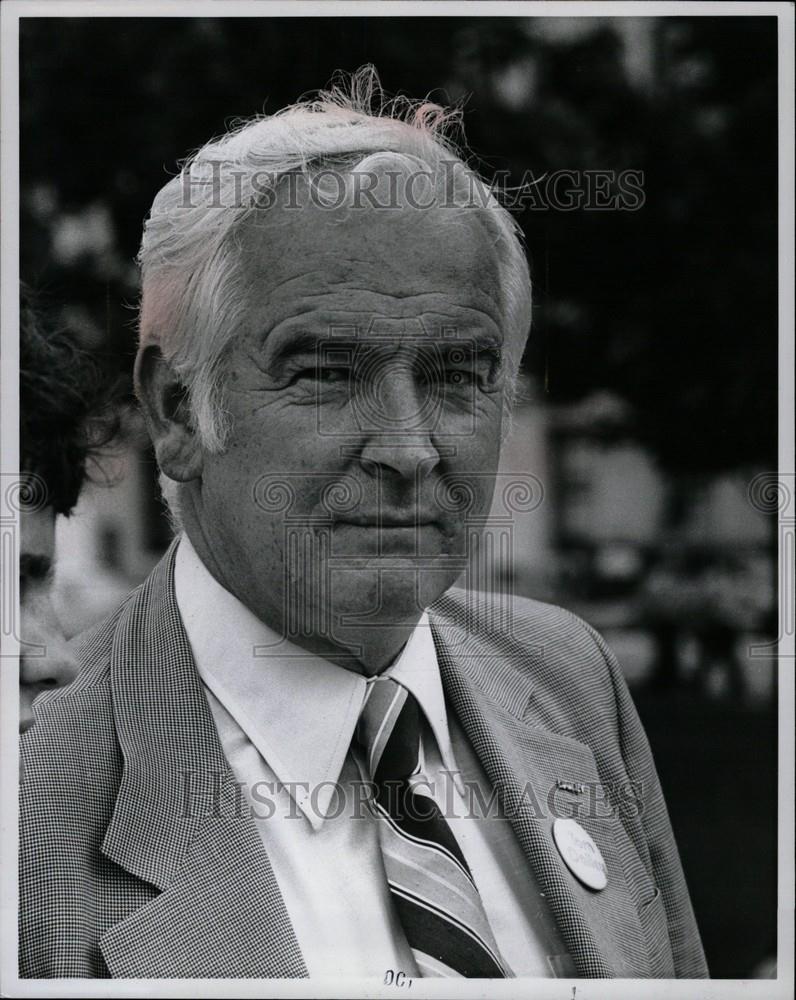 1977 Press Photo Thomas E. Dailey NAACP controversy - Historic Images