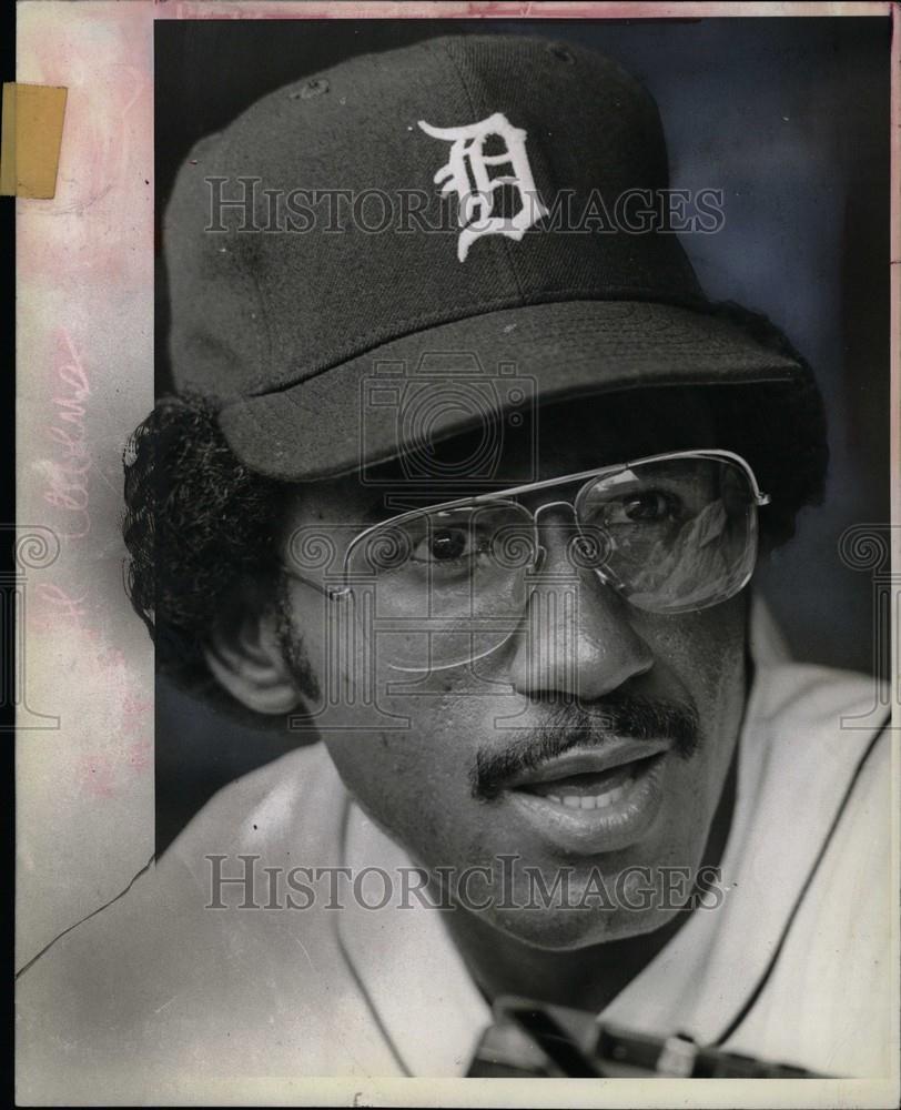 1987 Press Photo Al Cowens Detroit Tigers - Historic Images