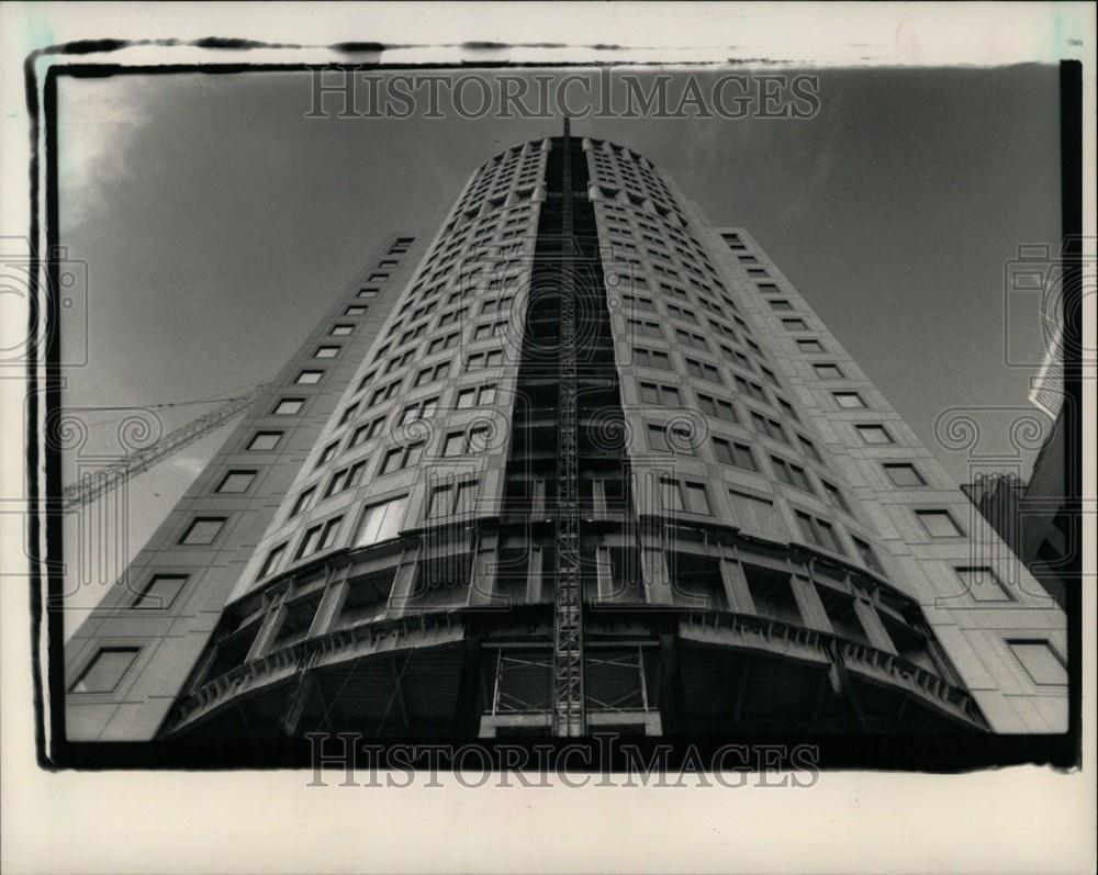 1989 Press Photo MADDEN BUILDING TEANATS - Historic Images