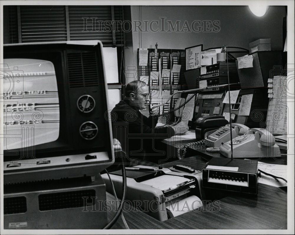 1977 Press Photo Floyd Jermigan Emergency Patrol Fisher - Historic Images