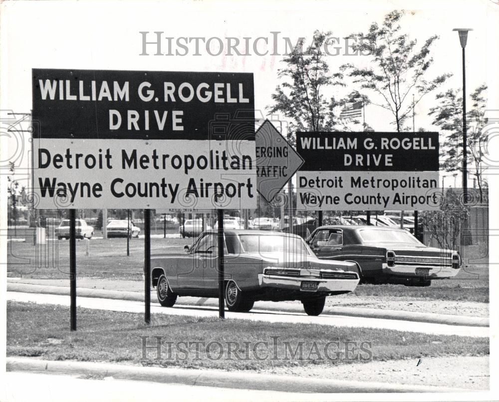 1968 Press Photo Detroit Metropolitan Airport - Historic Images