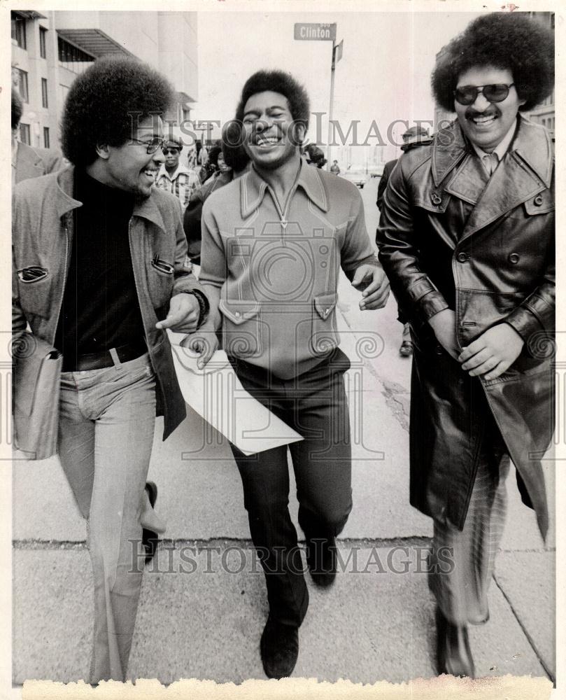 1973 Press Photo Gregory Hicksstaff dir. Labor defense - Historic Images