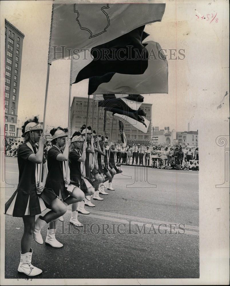 1970 Press Photo Michigan State Fair Presidium - Historic Images