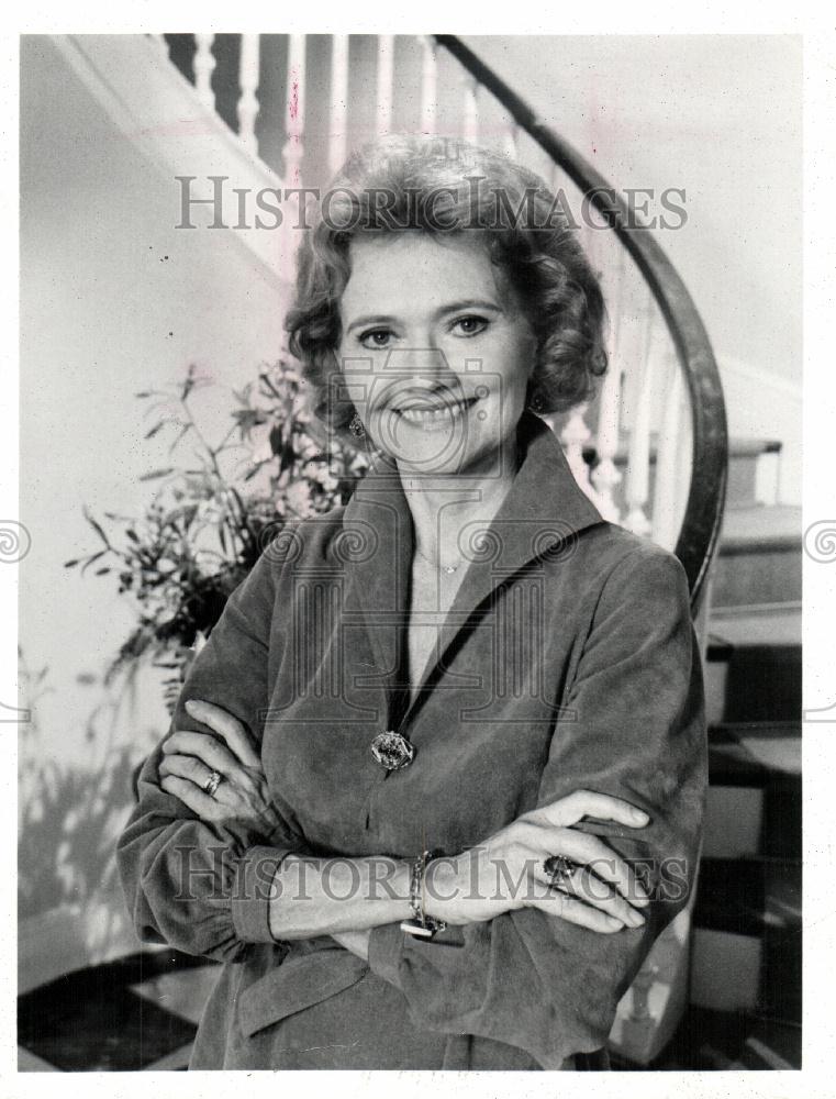 1981 Press Photo Agnes Eckhardt Nixon  poet writer - Historic Images