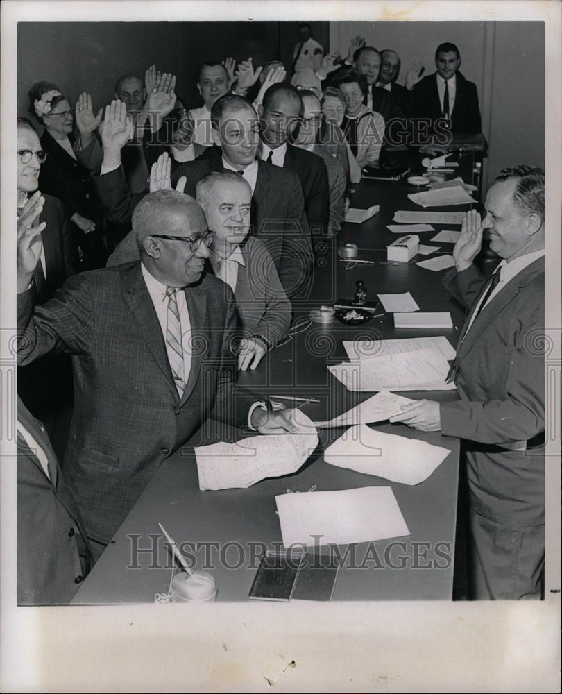 1981 Press Photo Michigan State Constitution 1961 - Historic Images