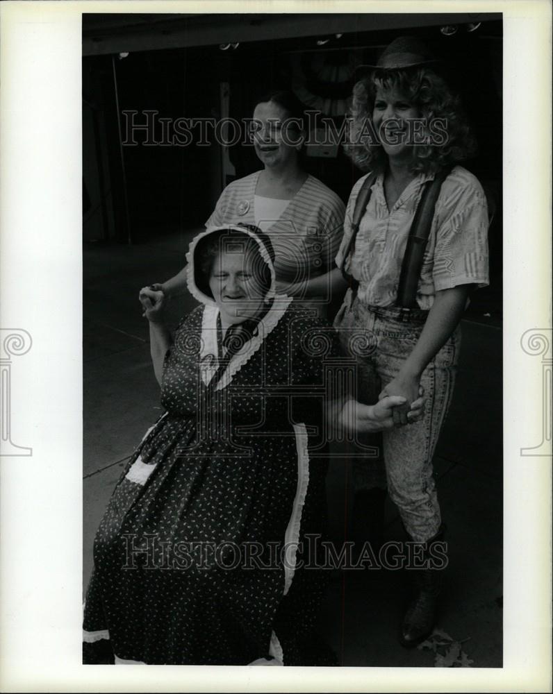 1988 Press Photo Michigan State Fair United States - Historic Images