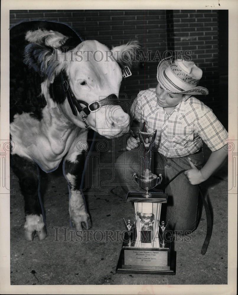 1966 Press Photo Michigan State Fair 1966 - Historic Images