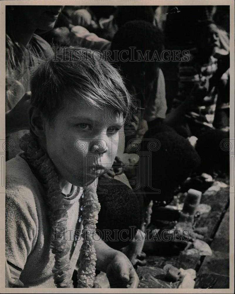 1970 Press Photo Michigan State Fair Bill Adkins - Historic Images