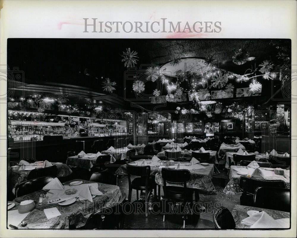 1979 Press Photo LONDON CHOP HOUSE - Historic Images