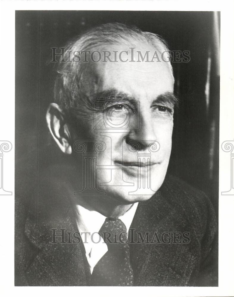 1958 Press Photo Arnold J. Toynbee, British historian - Historic Images