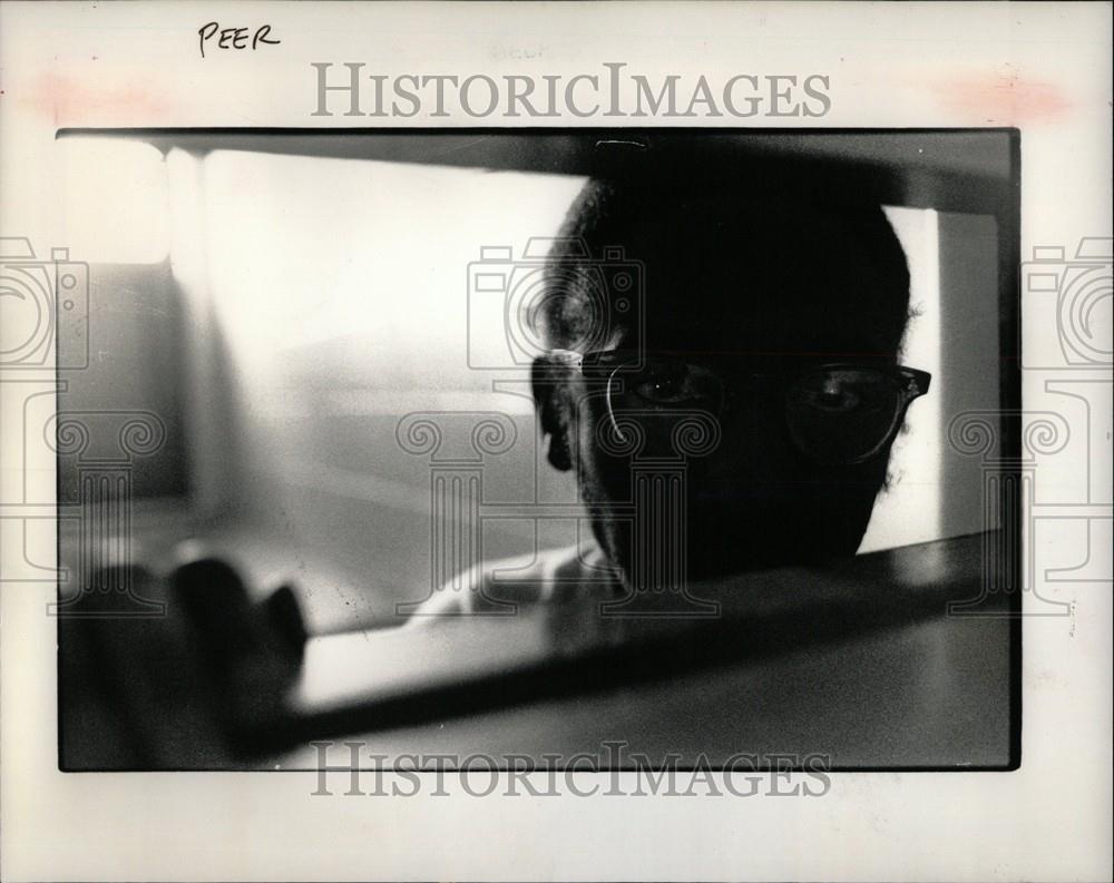 1989 Press Photo Ionia inmate Johnny Thomas - Historic Images