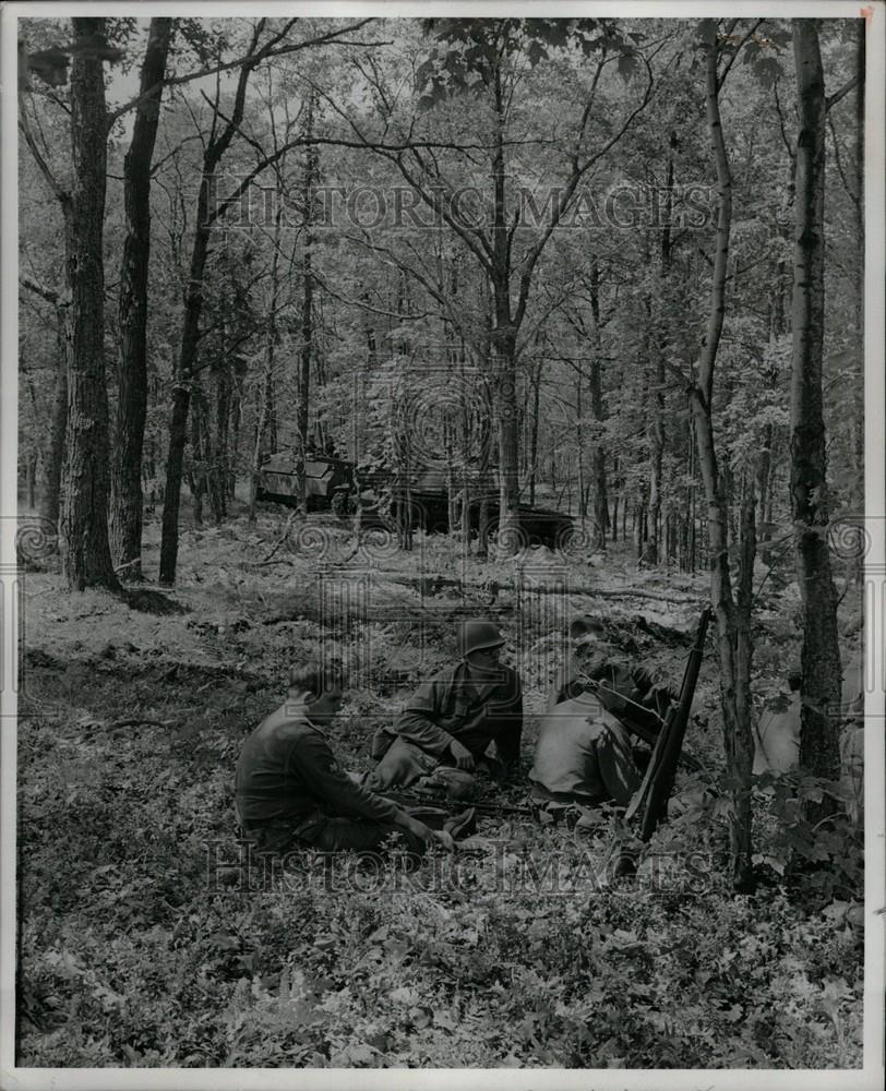 1967 Press Photo Mich. Rati Guard - Historic Images