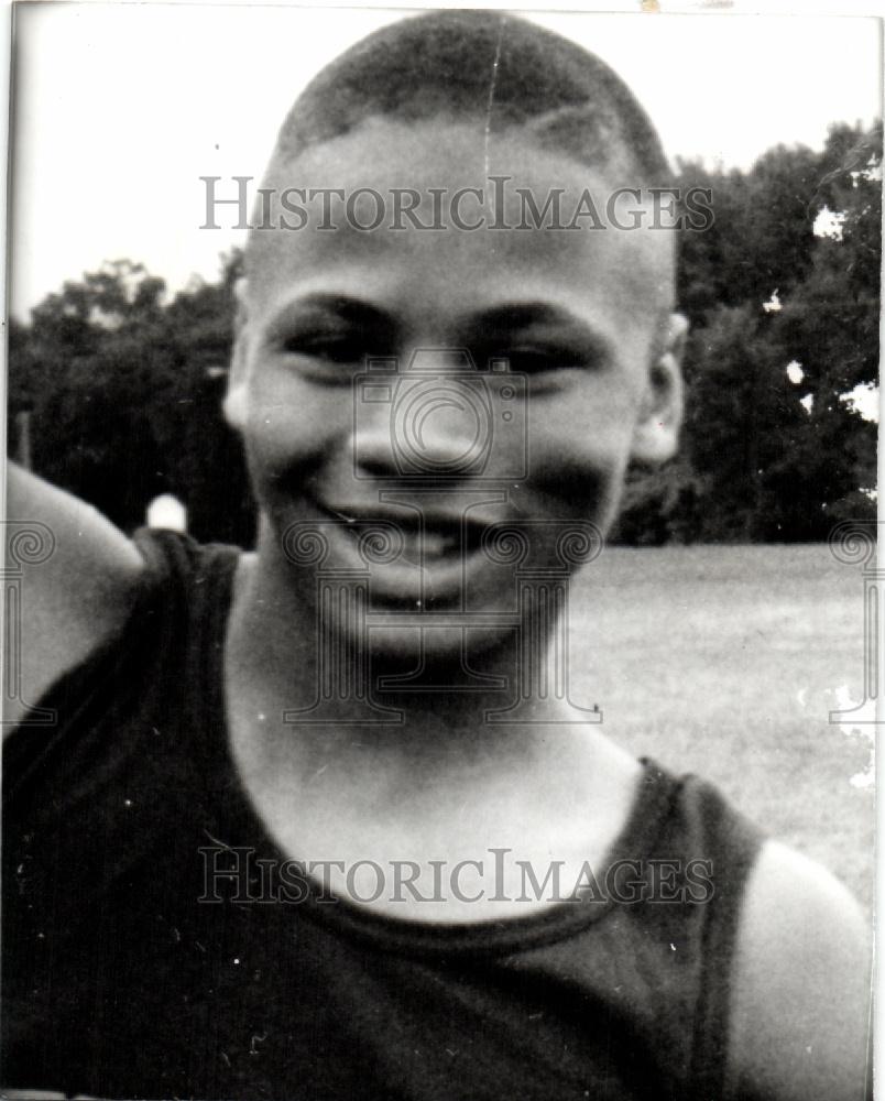 1991 Press Photo shooting victim, Detroit, felony - Historic Images