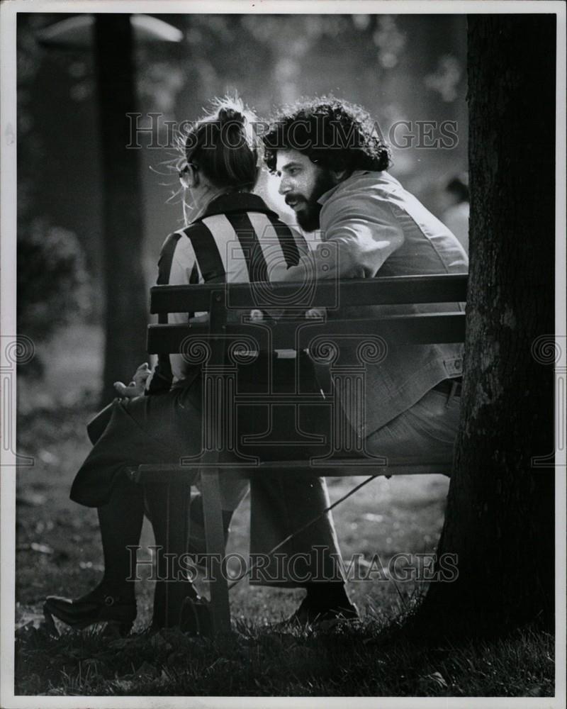 1977 Press Photo Love Young mans fancy - Historic Images