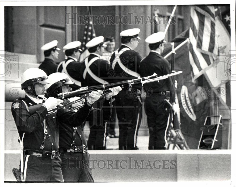 1982 Press Photo Memorial Day civil war United States - Historic Images