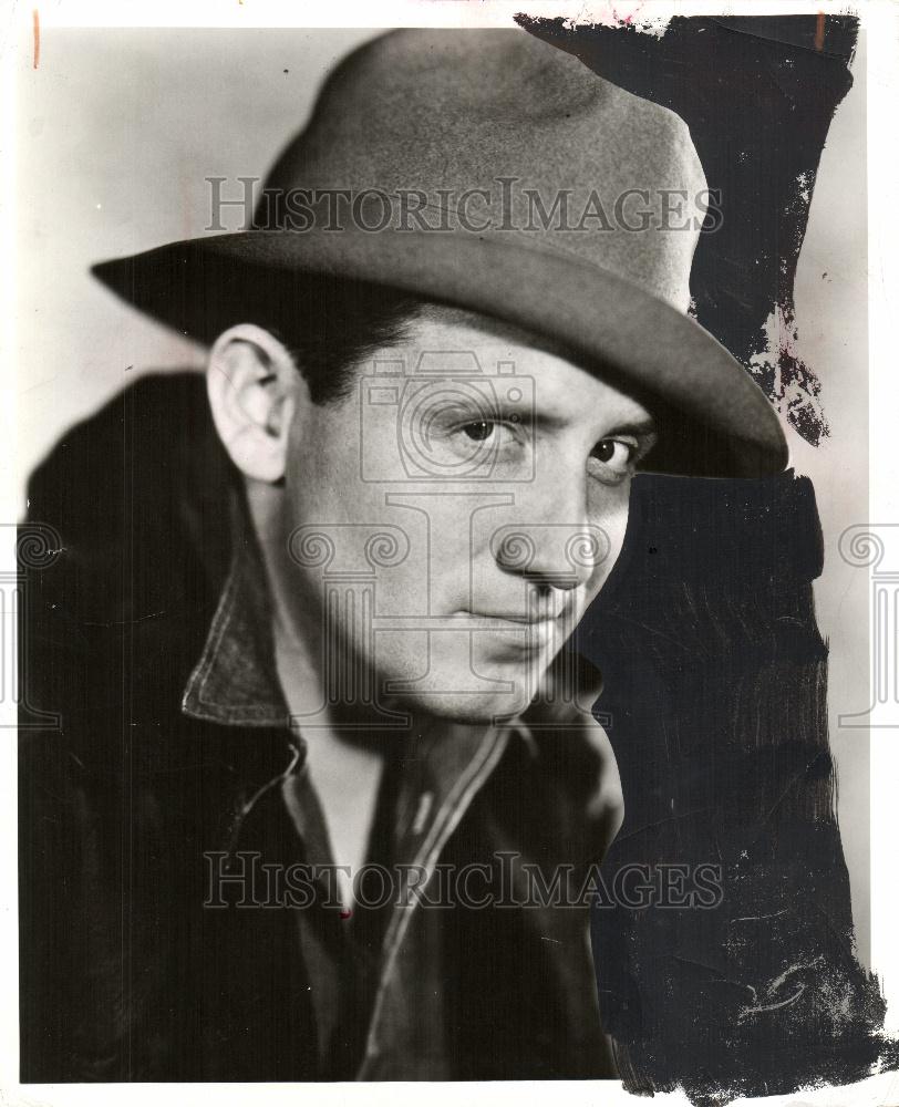 1956 Press Photo Spencer Tracy American actor film - Historic Images