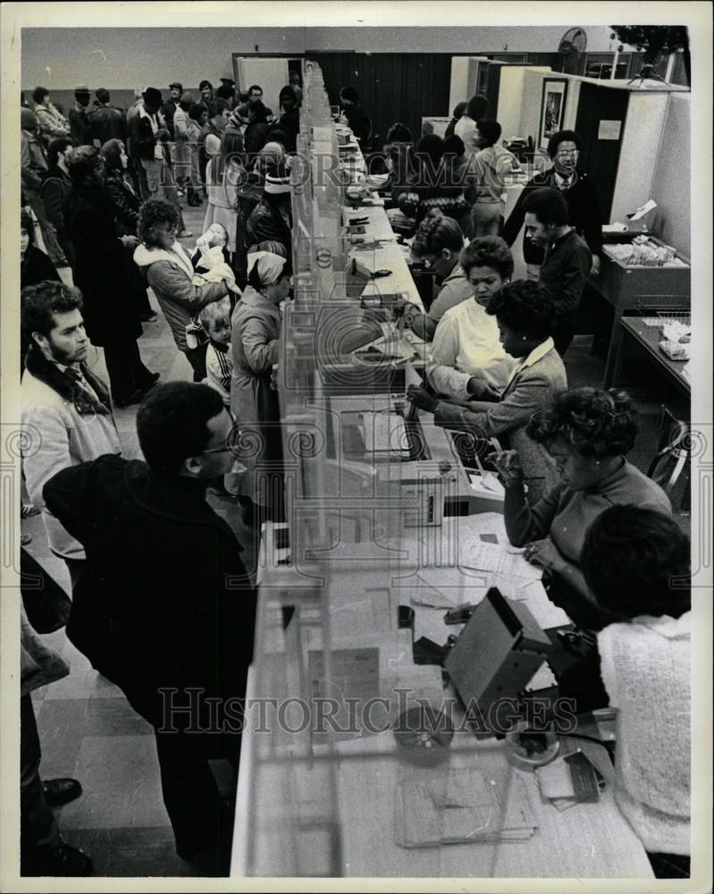 1980 Press Photo Michigan Employment SecurityCommission - Historic Images