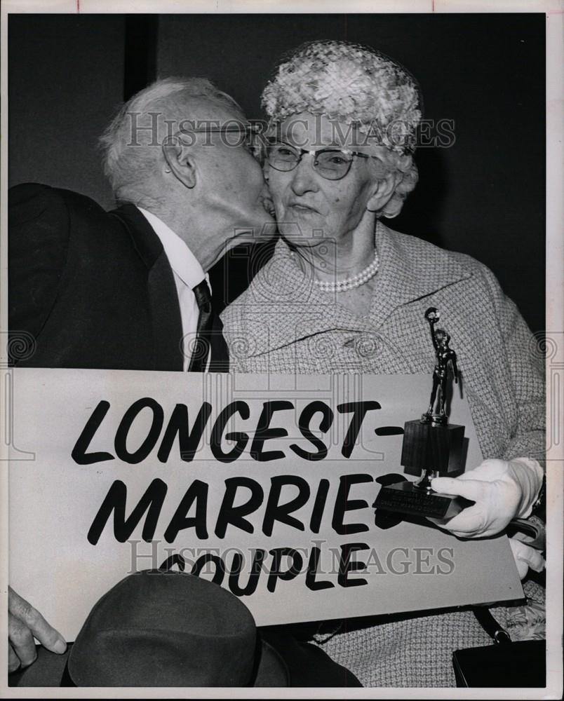 1967 Press Photo Wade Carrie Bean Michigan State Fair - Historic Images
