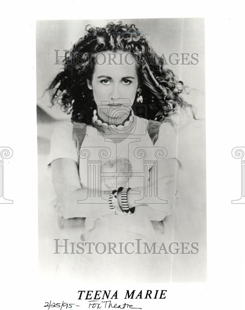 1955 Press Photo Teena Marie - Historic Images