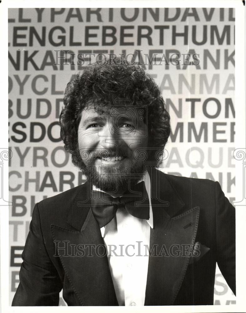 1980 Press Photo Mac Davis country music singer - Historic Images