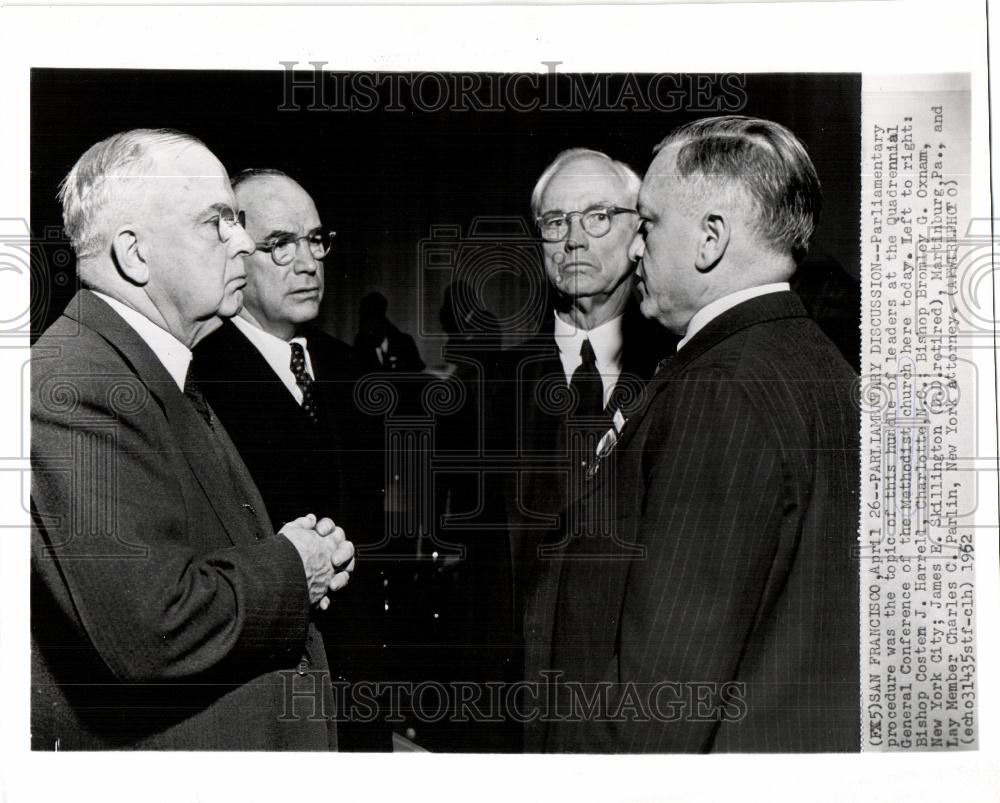 1952 Press Photo Methodist church general conference - Historic Images