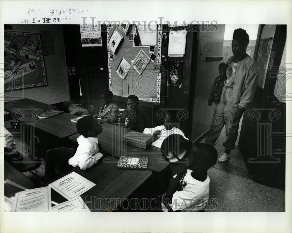 1993 Press Photo Patrice Henderson Darius class school - Historic Images