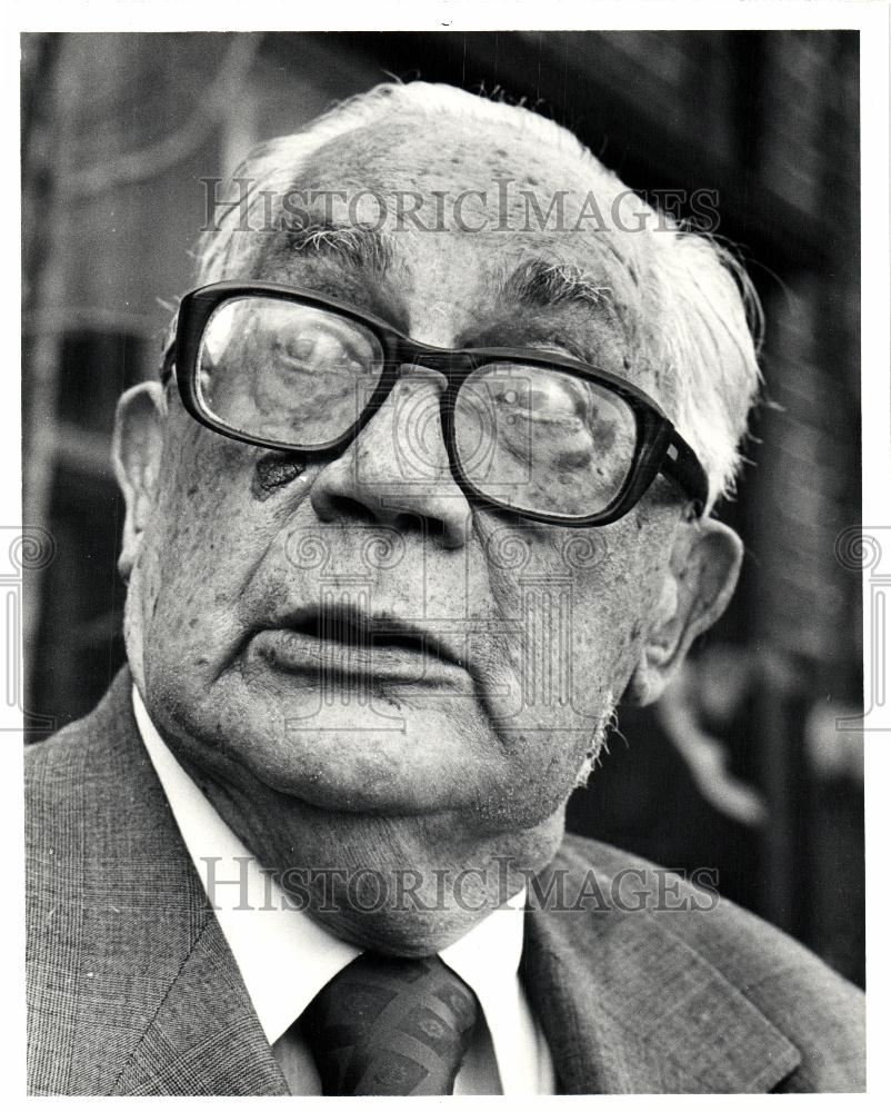 1981 Press Photo Sterling Brown Professor Author Poet - Historic Images