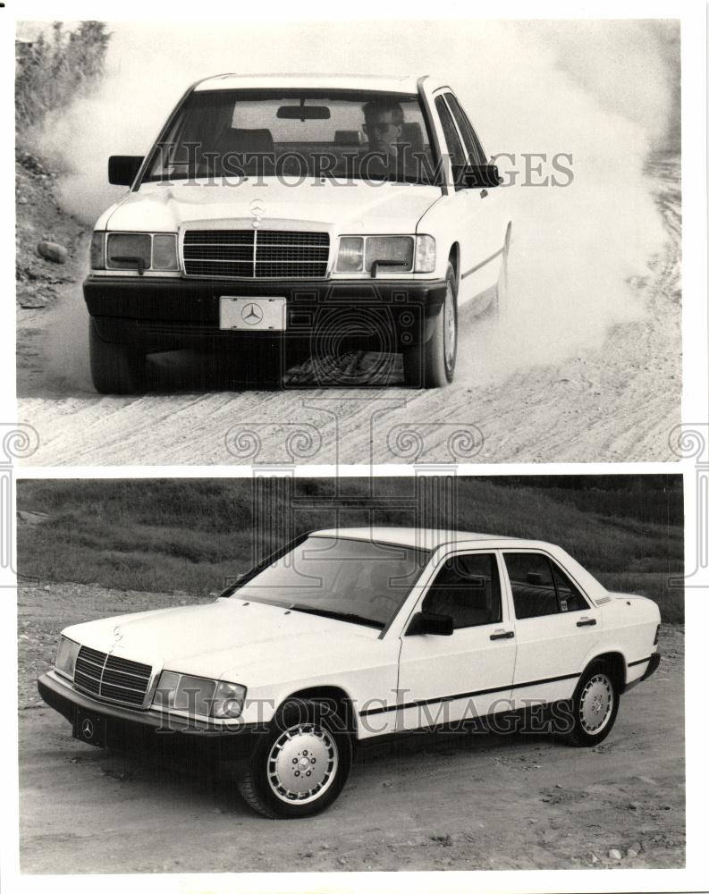 1987 Press Photo Mercedes Benz 190e 2.3 performance - Historic Images