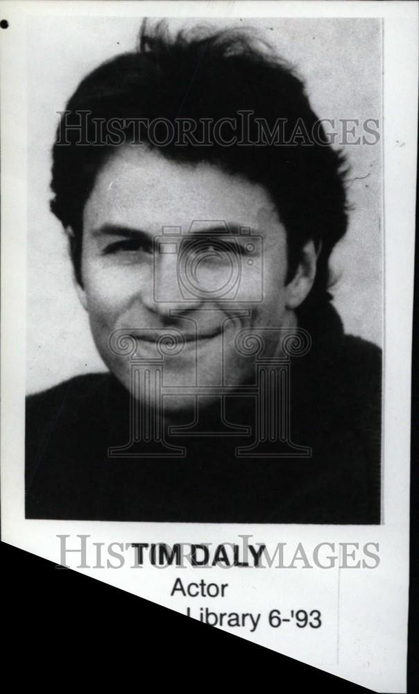 1993 Press Photo TIM DALY actor director  producer - Historic Images