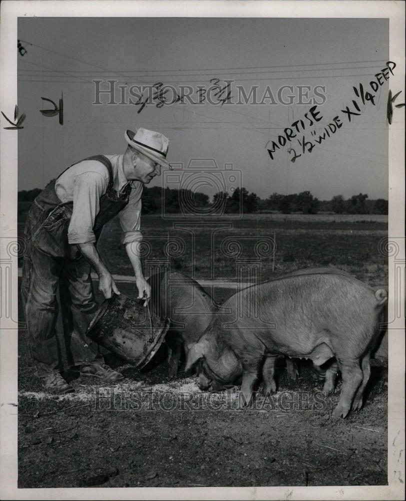 1952 Press Photo Michigan State Fair Robert Noon - Historic Images