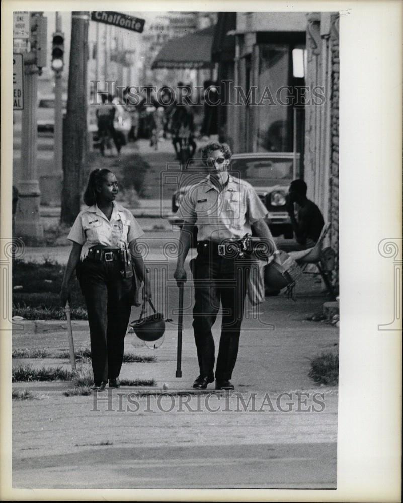 Press Photo Livernois Fenkell 1975 Disturbance - Historic Images
