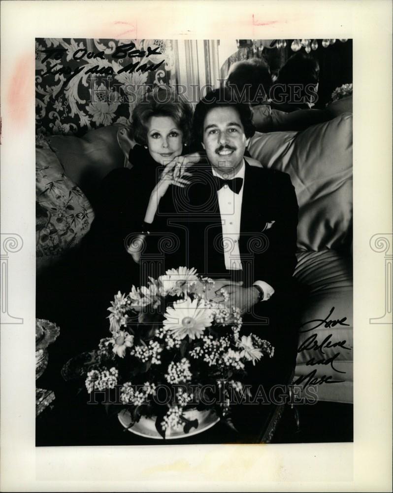 1990 Press Photo Arlene Dahl American actress MGM - Historic Images