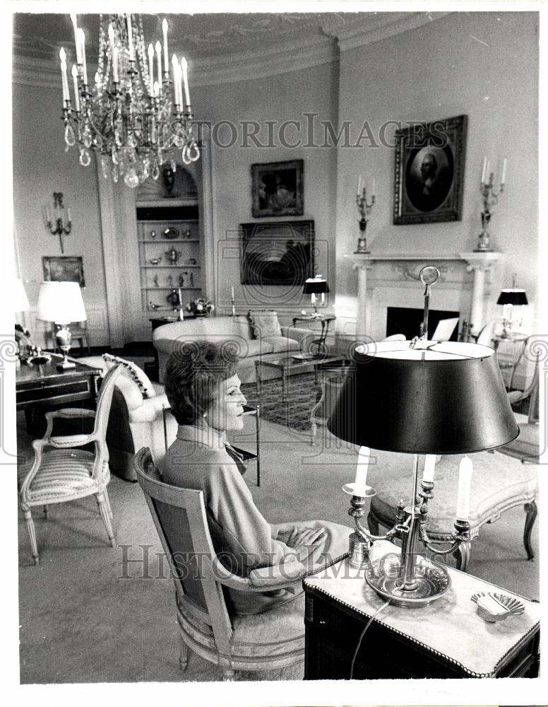 1969 Press Photo Washington First lady Pat Nixon - Historic Images