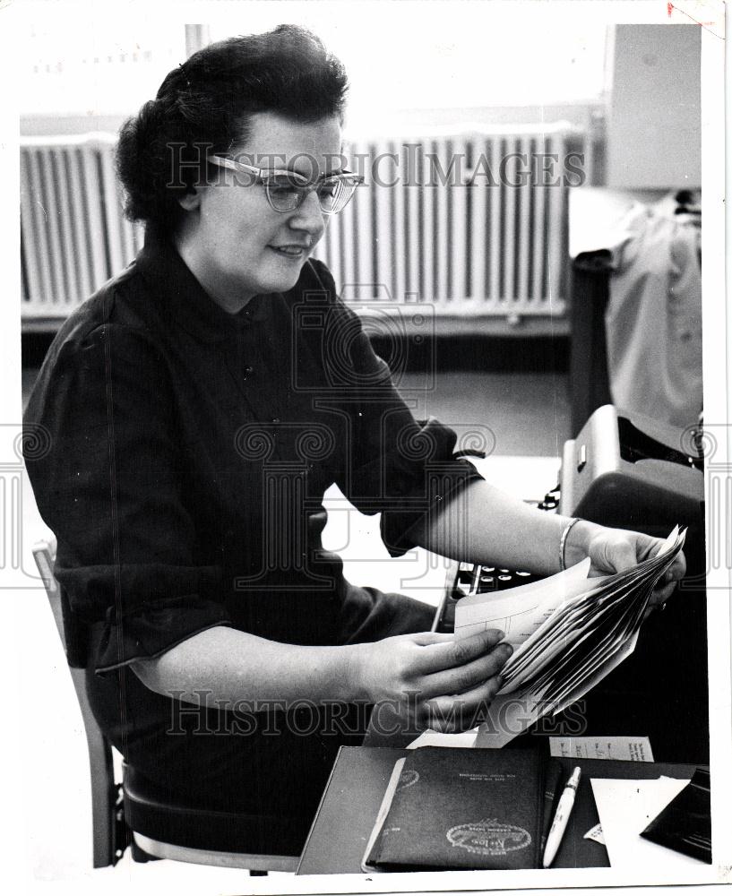 1961 Press Photo Margaret Cameron Salvation Army - Historic Images