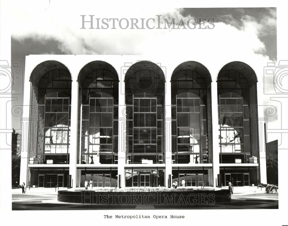 1985 Press Photo The Metropolitan Opera House - Historic Images