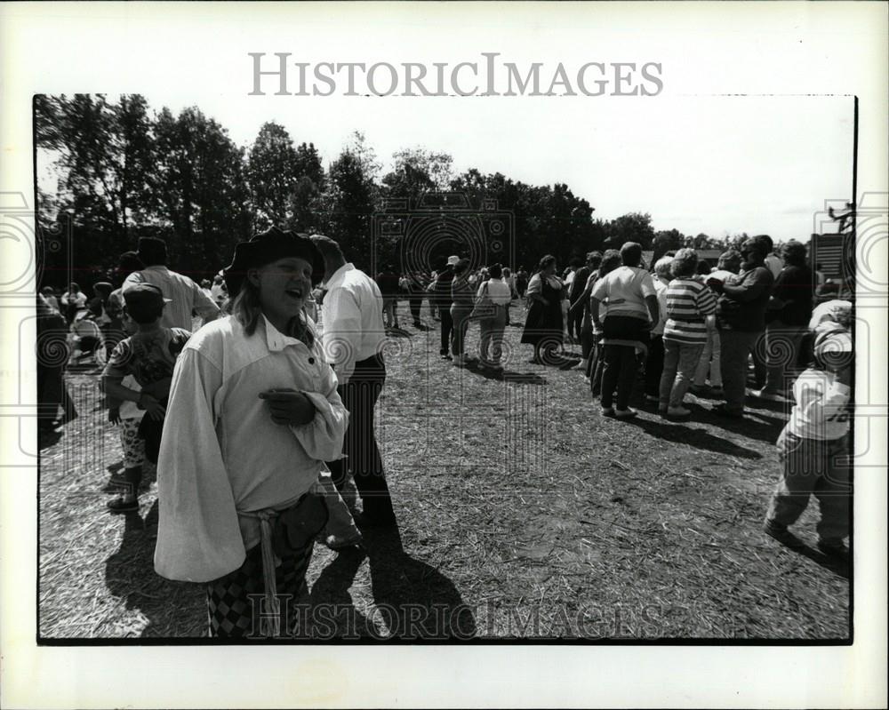 1992 Press Photo Michigan Renaissance Festival - Historic Images