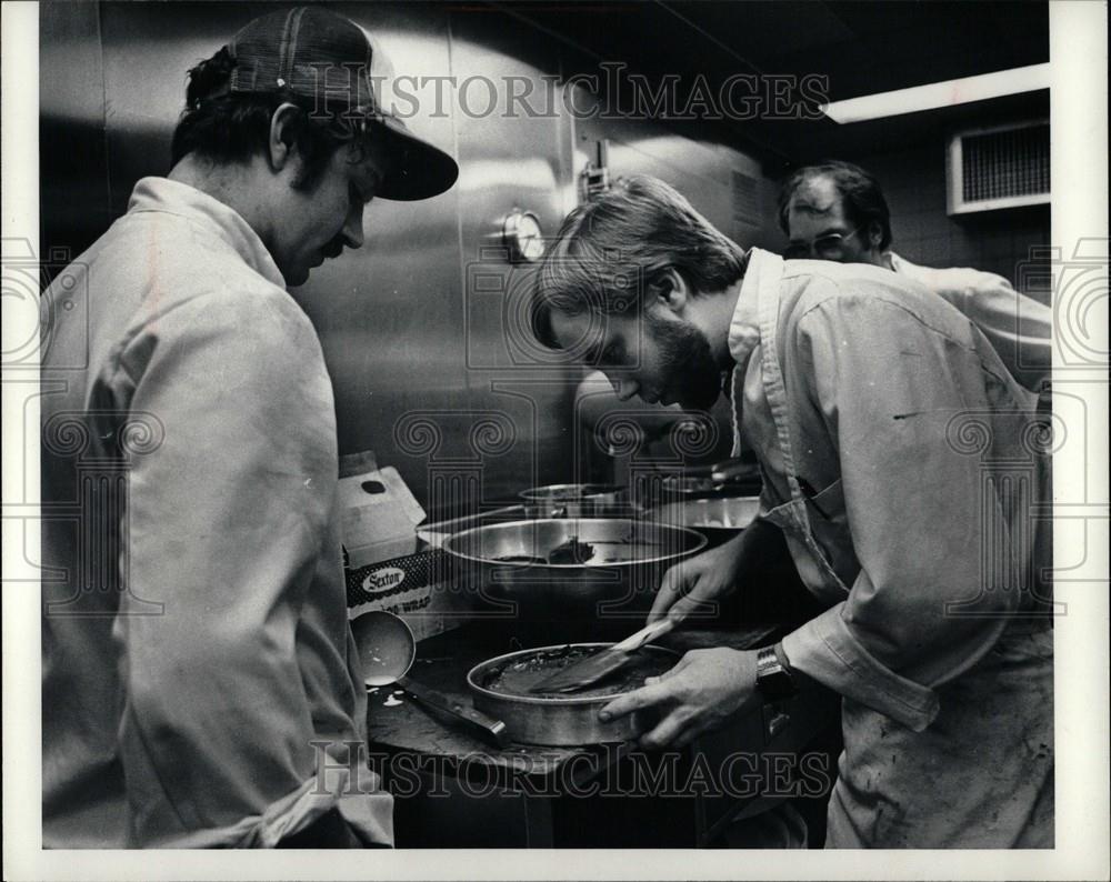 1981 Press Photo London Chop House Walt Grininger - Historic Images