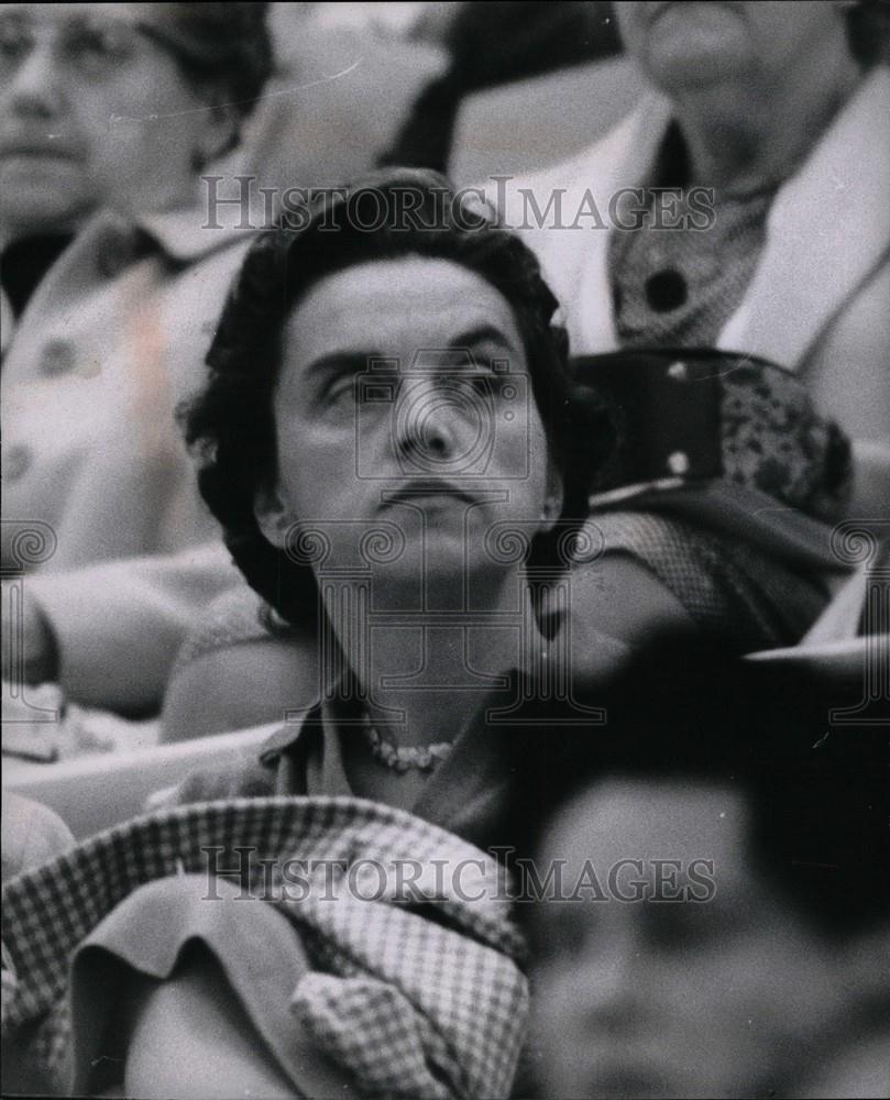 1961 Press Photo Michigan Education Association woman - Historic Images