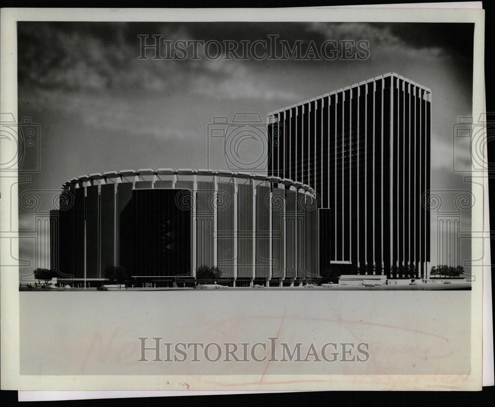 1967 Press Photo Madison Heights School Experiment MI - Historic Images