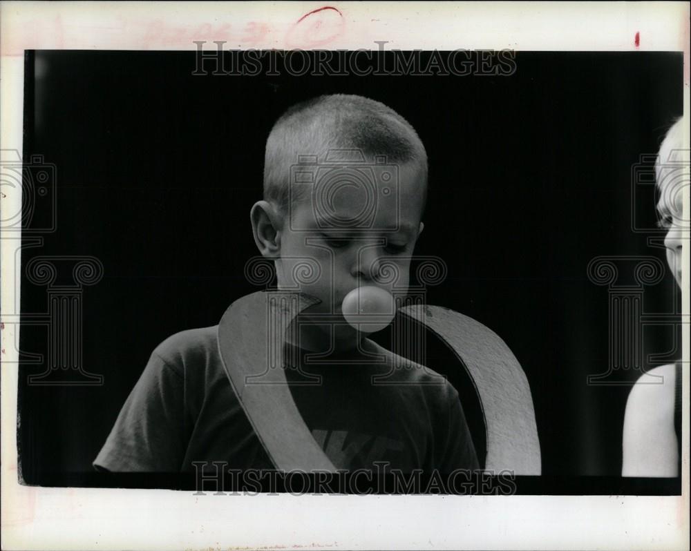 1990 Press Photo Michigan State Fair - Historic Images