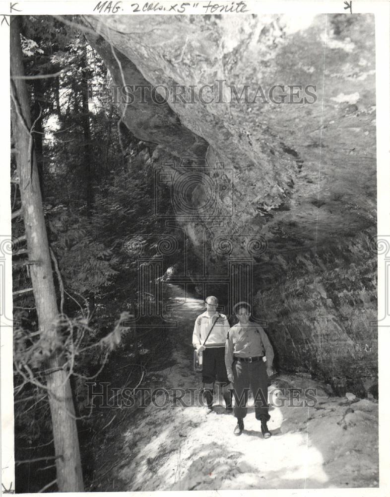 1956 Press Photo Laughing Whitefish Falls - Historic Images