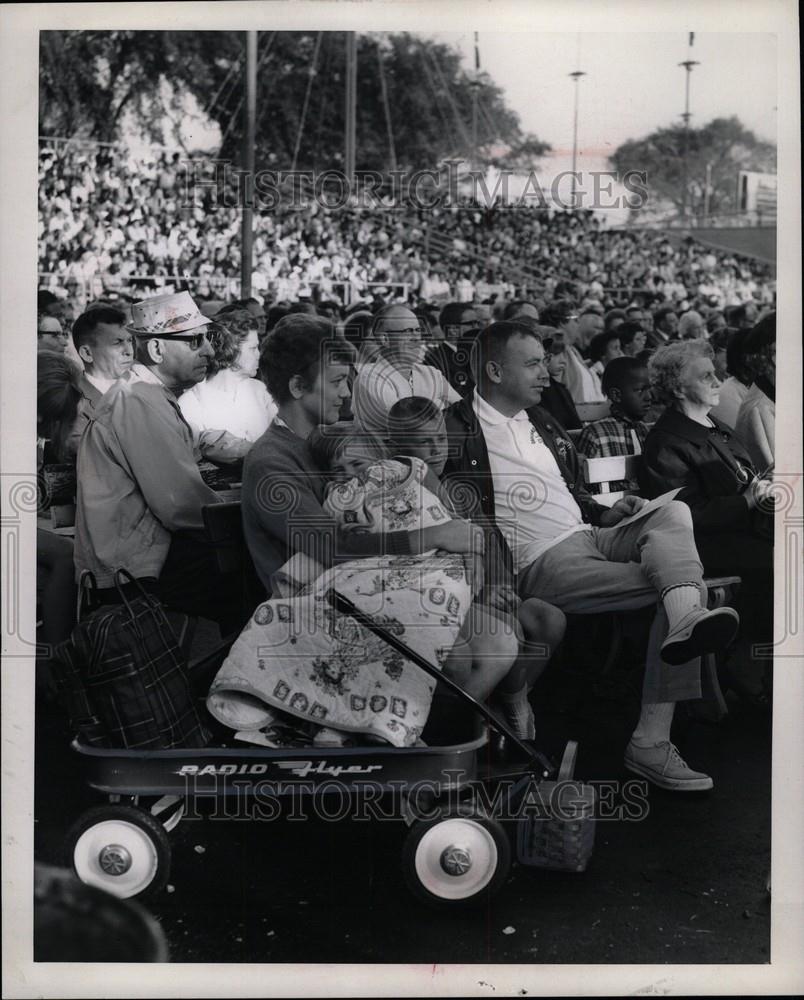 1967 Press Photo Michigan State Fair Sunrise Service - Historic Images