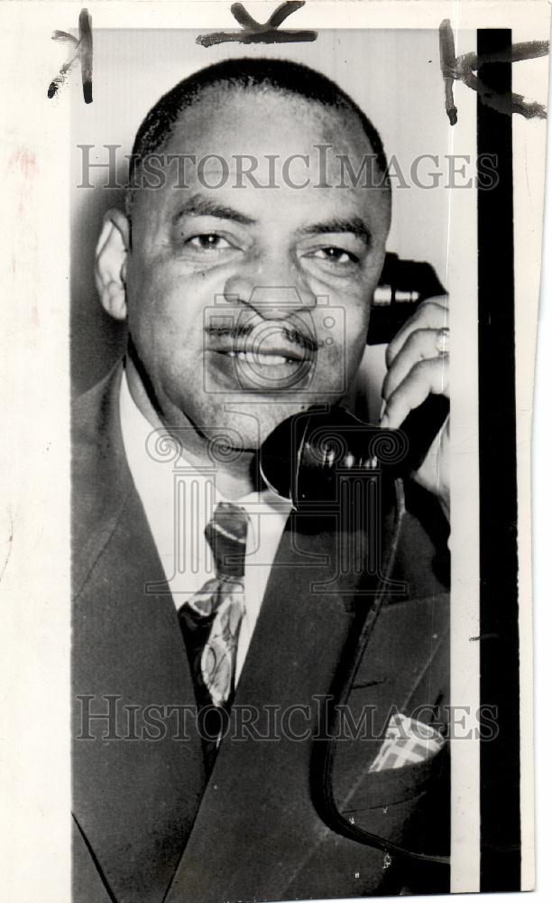 1948 Press Photo William Levi Dawson Politician IL - Historic Images