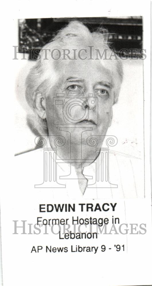 1991 Press Photo EDWIN TRACY - Historic Images